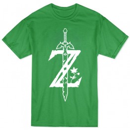 The Legend of Zelda Logo T-Shirt - Green